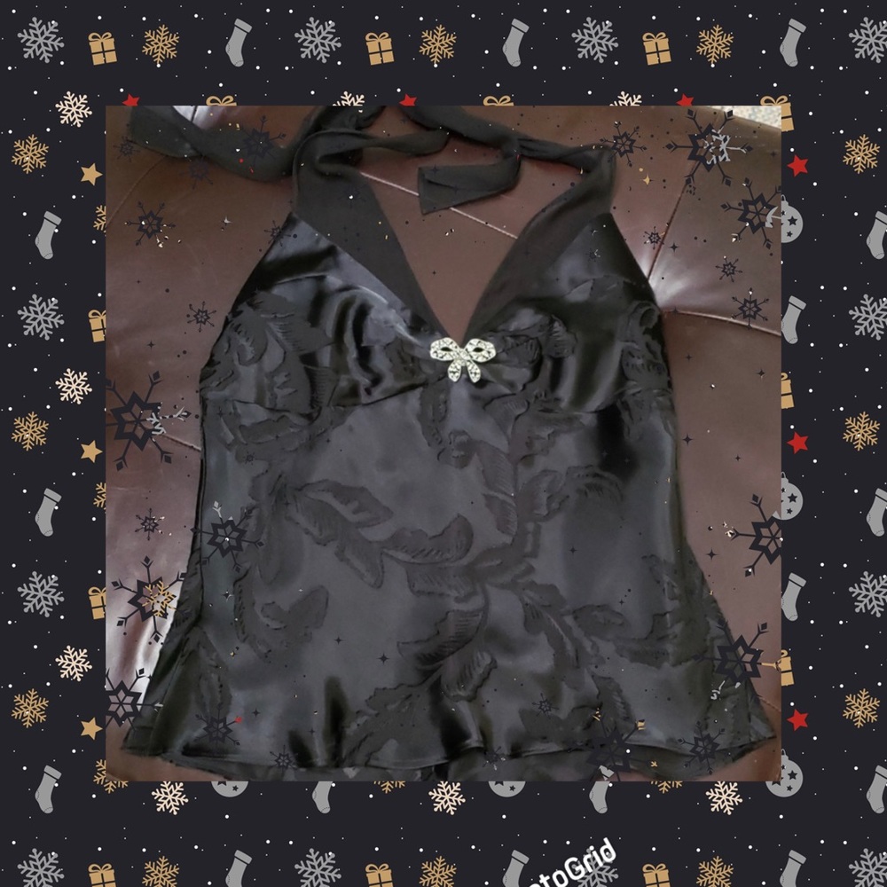 LAUNDRY HALTER TOP/NWT - Picture 1 of 8